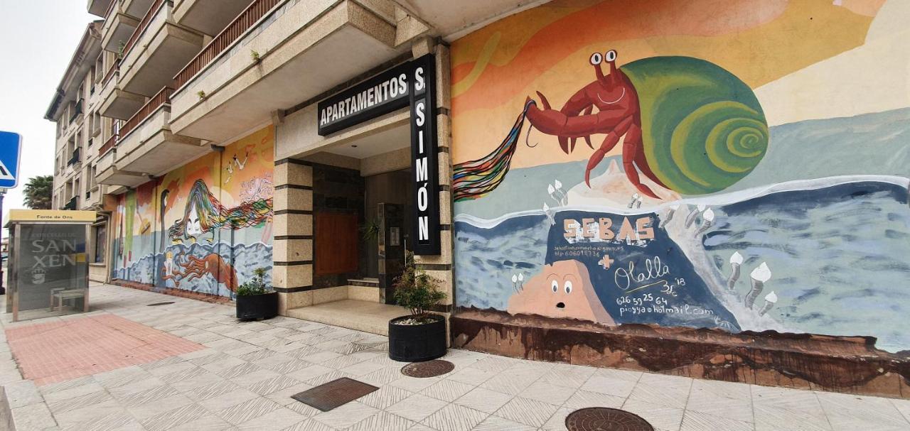 Apartamento Dabelmar A Lanzada Sanxenxo Exterior foto